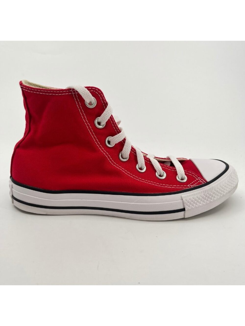 Converse Chuck Taylor All Star High Womens Size 7 Red Athletic Shoes Sneakers